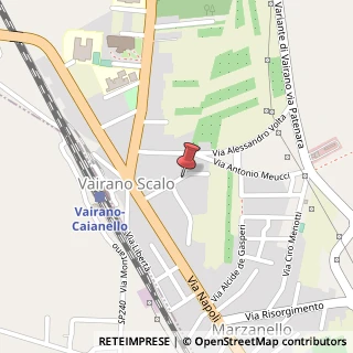 Mappa Via Madonna del Carmine, 32/39, 81058 Vairano Patenora, Caserta (Campania)