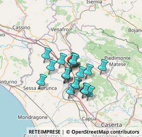 Mappa Via Madonna del Carmine, 81058 Vairano Patenora CE, Italia (9.3745)
