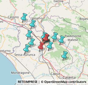 Mappa Via Madonna del Carmine, 81058 Vairano Patenora CE, Italia (9.60786)