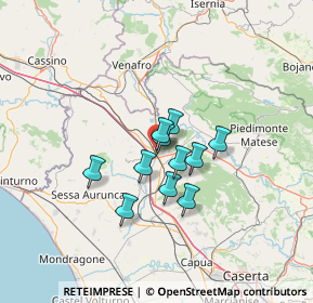 Mappa Via Madonna del Carmine, 81058 Vairano Patenora CE, Italia (9.20818)