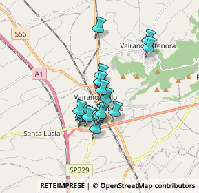 Mappa Via Madonna del Carmine, 81058 Vairano Patenora CE, Italia (1.35)