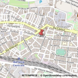 Mappa Via Ferdinando I D'Aragona, 35, 76121 Barletta, Barletta-Andria-Trani (Puglia)