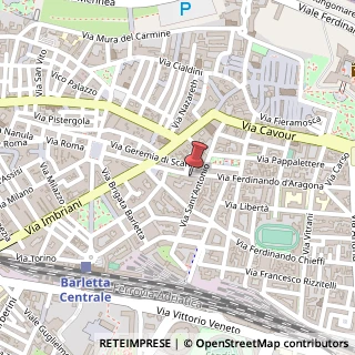 Mappa Via Ferdinando I d'Aragona, 34, 76121 Barletta, Barletta-Andria-Trani (Puglia)