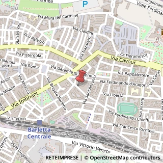 Mappa Via Renato Coletta, 9, 76121 Barletta, Barletta-Andria-Trani (Puglia)