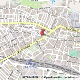Mappa Via Pier delle Vigne, 7, 76121 Barletta, Barletta-Andria-Trani (Puglia)