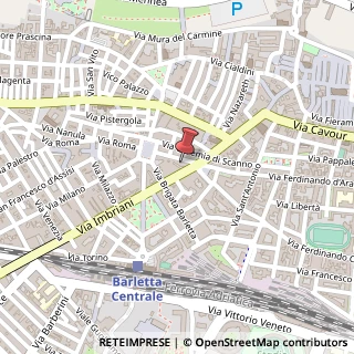 Mappa Via Pier delle Vigne, 7, 76121 Barletta, Barletta-Andria-Trani (Puglia)