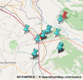 Mappa Via Stazione, 81044 Tora E Piccilli CE, Italia (6.13056)