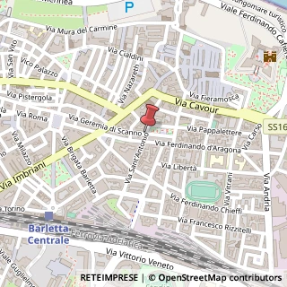 Mappa Piazza Federico II di Svevia, 2, 76121 Barletta, Barletta-Andria-Trani (Puglia)
