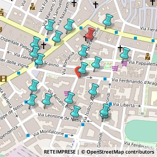 Mappa Piazza S. Antonio - al 1° Piano sopra Bar Lara, 76121 Barletta BT, Italia (0.1475)