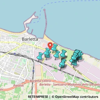 Mappa Via della Misericordia, 76121 Barletta BT, Italia (0.946)