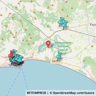 Mappa Via Sugarelle, 04022 Fondi LT, Italia (6.6985)
