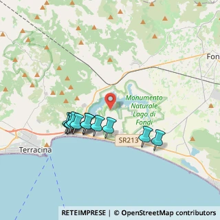 Mappa Via Sugarelle, 04022 Fondi LT, Italia (3.62917)