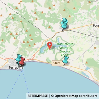 Mappa Via Sugarelle, 04022 Fondi LT, Italia (5.55364)