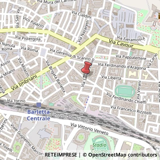 Mappa Via Renato Coletta,  36, 70051 Barletta, Barletta-Andria-Trani (Puglia)