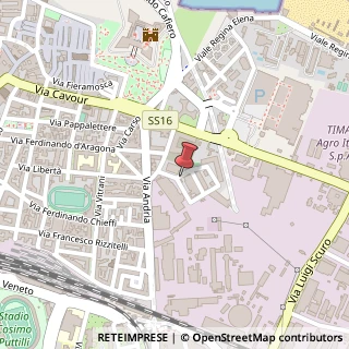 Mappa Via Vincenzo Palmieri, 13, 76121 Barletta, Barletta-Andria-Trani (Puglia)