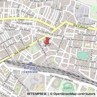 Mappa Via Giuseppe de Nittis, 37, 70051 Barletta, Barletta-Andria-Trani (Puglia)