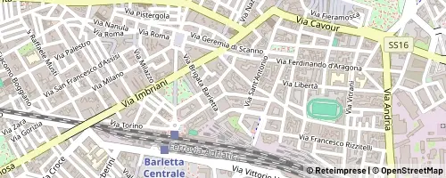 Mappa Barletta