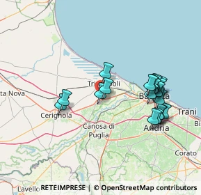 Mappa SP15, 76017 San Ferdinando di Puglia BT, Italia (15.453)