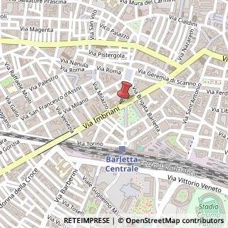 Mappa Via Matteo Renato Imbriani, 8, 76121 Barletta, Barletta-Andria-Trani (Puglia)