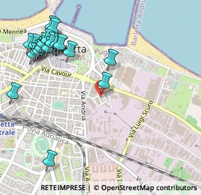 Mappa Via Domenico Senatore, 76121 Barletta BT, Italia (0.695)