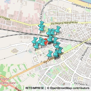 Mappa Via Pietro Mascagni, 76121 Barletta BT, Italia (0.283)