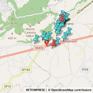 Mappa SS372 km 5.315 dir. Est, 81040 Pietravairano CE, Italia (1)