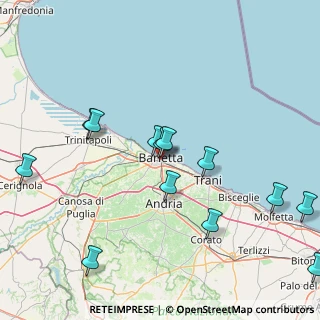 Mappa Via F. Rizzitelli, 76121 Barletta BT, Italia (19.42385)