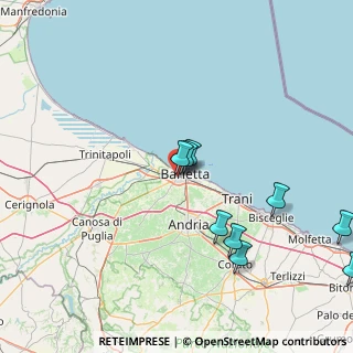 Mappa Via Giambattista Calò, 76121 Barletta BT, Italia (27.94)