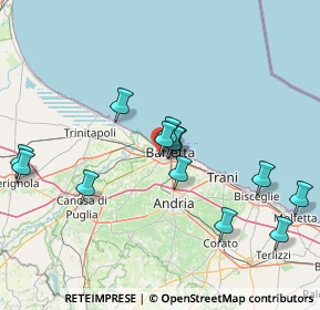 Mappa Via Giuseppe Verdi, 76121 Barletta BT, Italia (16.19769)