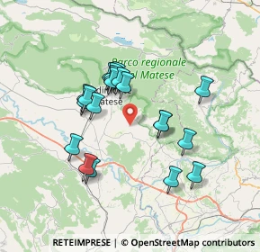 Mappa Via Cacciatori, 81010 Gioia Sannitica CE, Italia (6.5505)