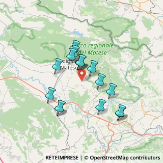 Mappa Via Cacciatori, 81010 Gioia Sannitica CE, Italia (6.52125)