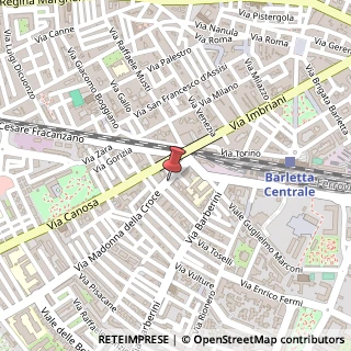 Mappa Via Madonna della Croce, 76121 Barletta BT, Italia, 76121 Barletta, Barletta-Andria-Trani (Puglia)