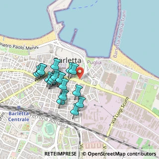 Mappa Piazza Cervi, 76121 Barletta BT, Italia (0.4345)