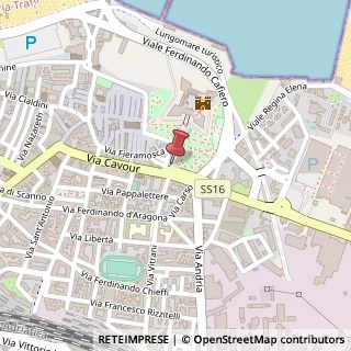 Mappa Piazza Castello,  5, 70051 Barletta, Barletta-Andria-Trani (Puglia)