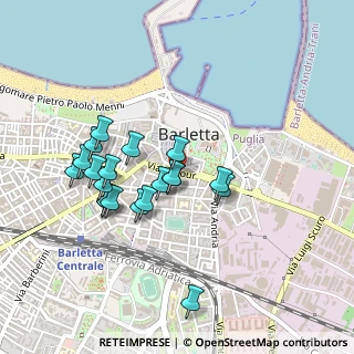 Mappa Via Cavour, 76121 Barletta BT, Italia (0.446)
