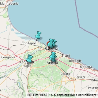 Mappa Via Martiri 12 Settembre, 76121 Barletta BT, Italia (8.08455)
