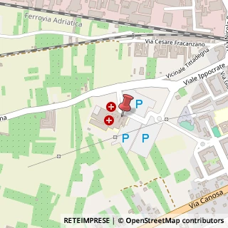 Mappa Viale Ippocrate, 15, 76121 Barletta, Barletta-Andria-Trani (Puglia)