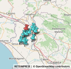 Mappa Via Giovanni XXIII, 81058 Vairano Patenora CE, Italia (9.66211)
