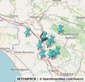 Mappa Via Giovanni XXIII, 81058 Vairano Patenora CE, Italia (9.26083)