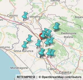Mappa Via Giovanni XXIII, 81058 Vairano Patenora CE, Italia (10.33625)
