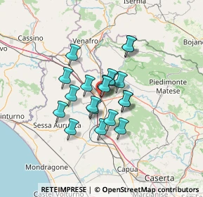Mappa Via Giovanni XXIII, 81058 Vairano Patenora CE, Italia (9.651)