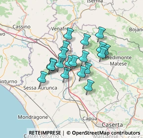 Mappa Via Giovanni XXIII, 81058 Vairano Patenora CE, Italia (9.729)