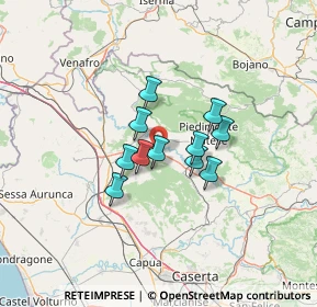 Mappa Baia, 81010 Baia e Latina CE, Italia (9.23909)