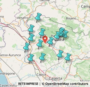 Mappa Baia, 81010 Baia e Latina CE, Italia (12.53333)