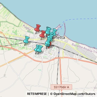 Mappa Via Antonio Meucci, 76121 Barletta BT, Italia (1.03417)