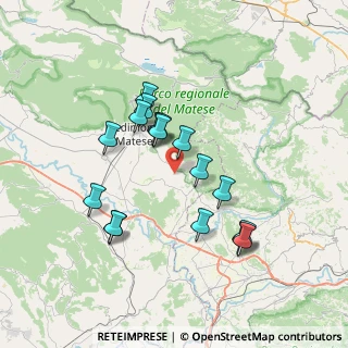 Mappa Via Cese, 81010 Gioia Sannitica CE, Italia (6.97765)
