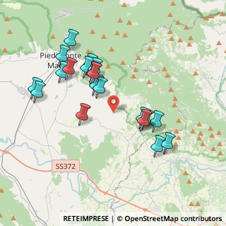 Mappa Via Cese, 81010 Gioia Sannitica CE, Italia (4.007)