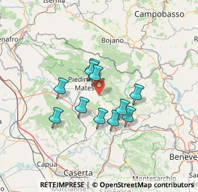 Mappa Via Cese, 81010 Gioia Sannitica CE, Italia (10.91)