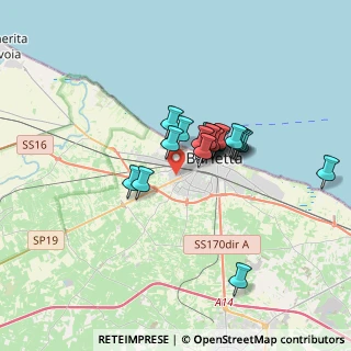 Mappa Via Mauro Giuliani, 76121 Barletta BT, Italia (2.599)
