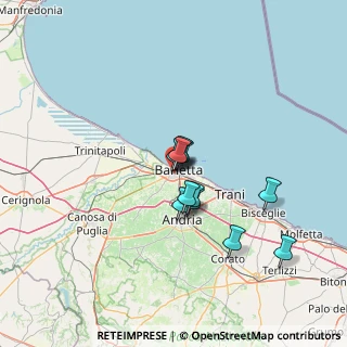 Mappa Via Nicola Giovanni Straniero, 76121 Barletta BT, Italia (10.29545)